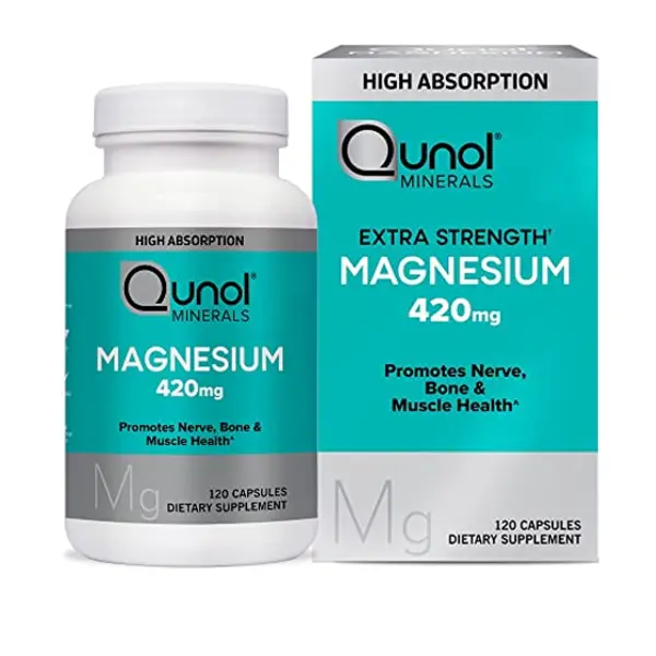 Qunol Magnesium 420 mg Capsules